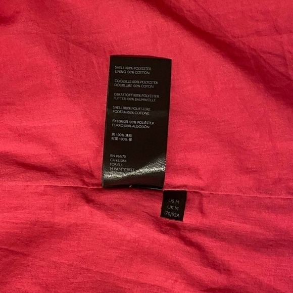 Urban Outfitters Women's Dress Size Medium Coral Red Wrap Long Sleeve - Picture 11 of 12